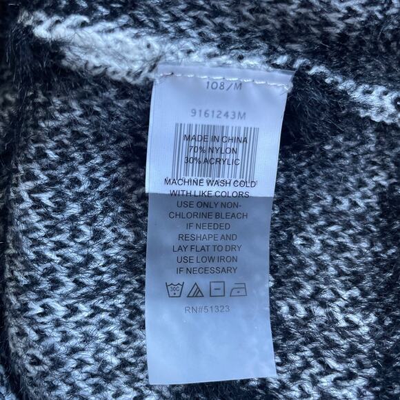 Vince Camuto Elegant Mix Antique White Stripe Sweater Med NWT - Picture 13 of 13